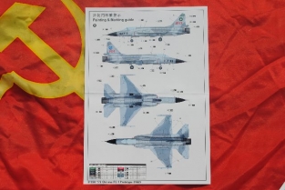 Trumpeter 01658  Chinese FC-1 Prototype 01 & 03